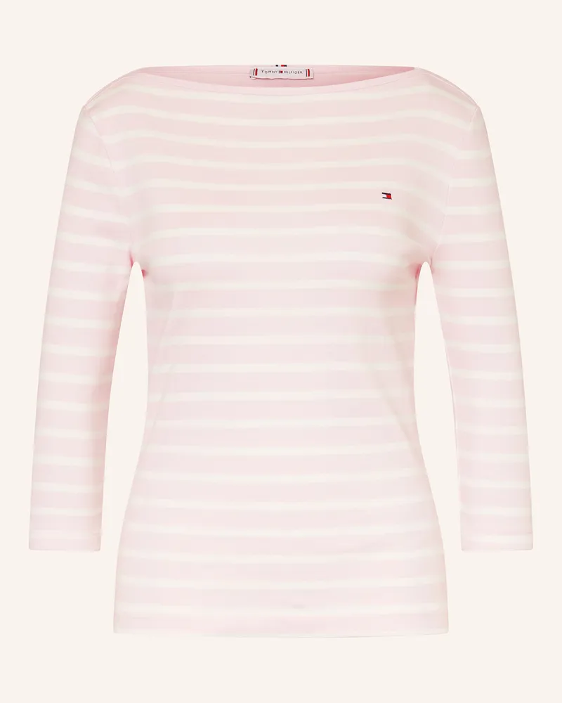 Tommy Hilfiger Shirt mit 3/4-Arm Hellrosa