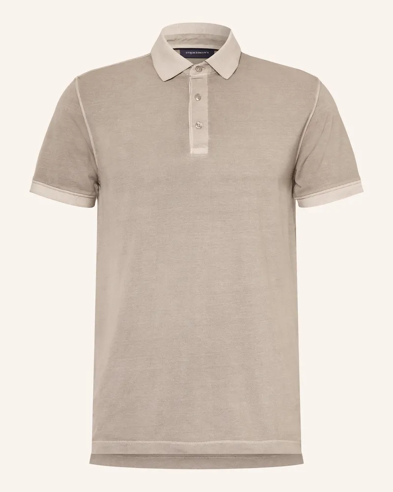 Strokesman's Piqué-Poloshirt Beige