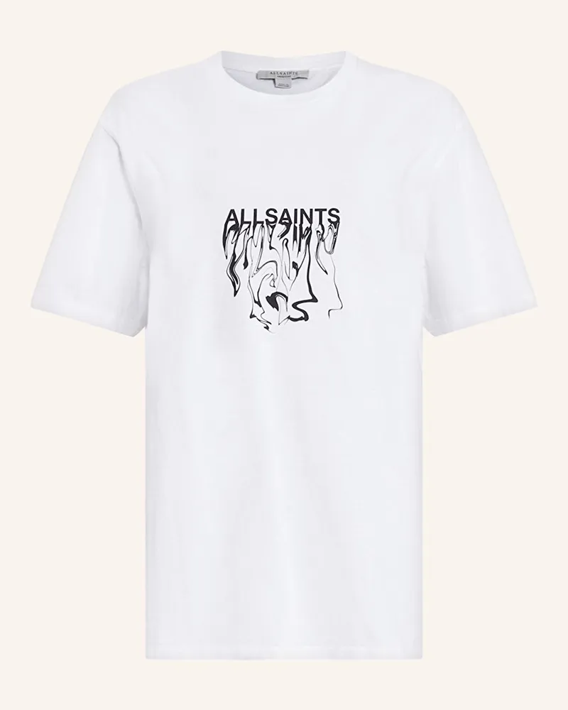 AllSaints T-Shirt INKSAINTS Weiss