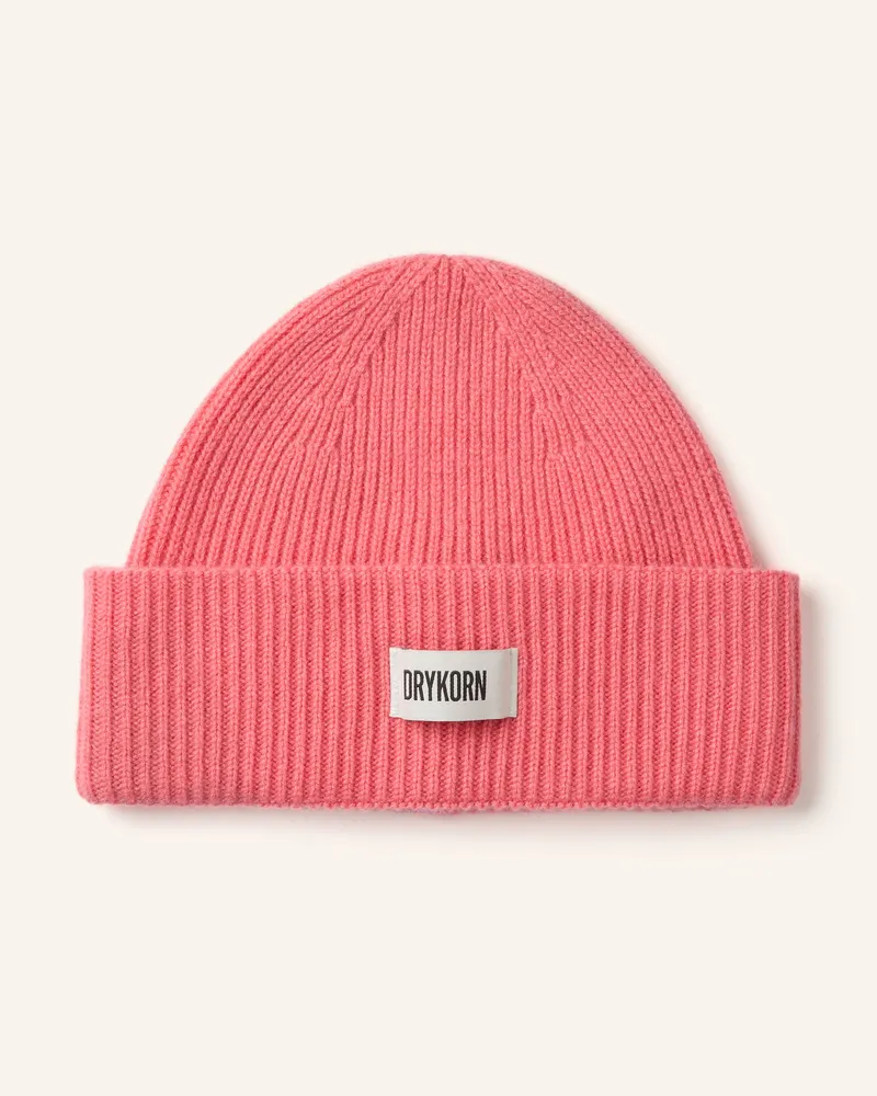 Drykorn Cashmere-Mütze Moah pink Rosa