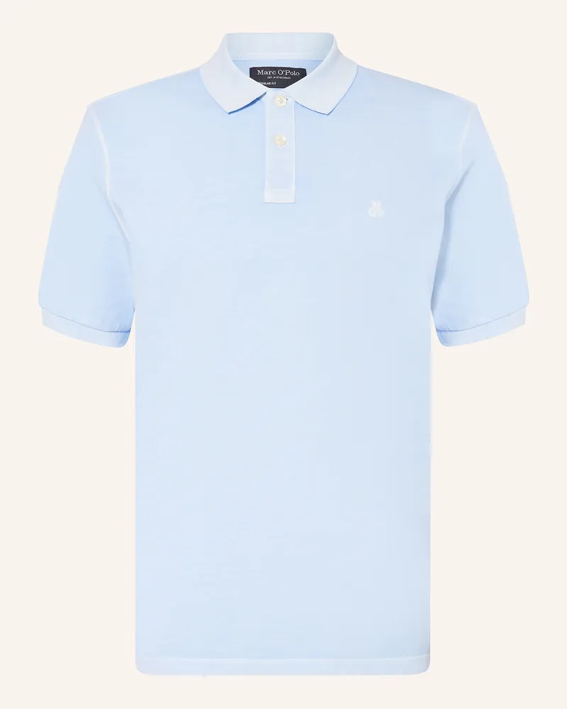 Marc O'Polo Piqué-Poloshirt Hellblau