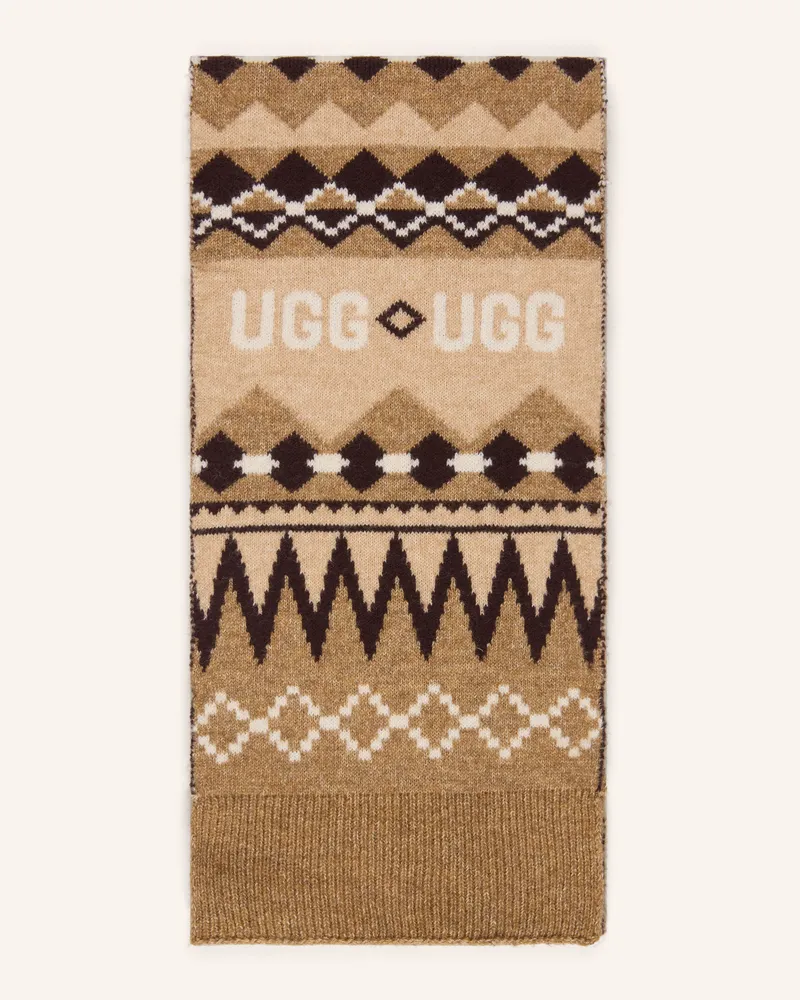 UGG Schal Braylee braun Camel
