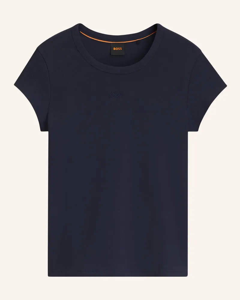 HUGO BOSS T-Shirts C_Ecute Slim Fit blau Dunkelblau