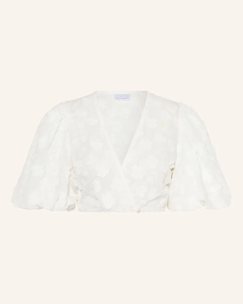 WALDORFF Dirndlbluse weiss Creme