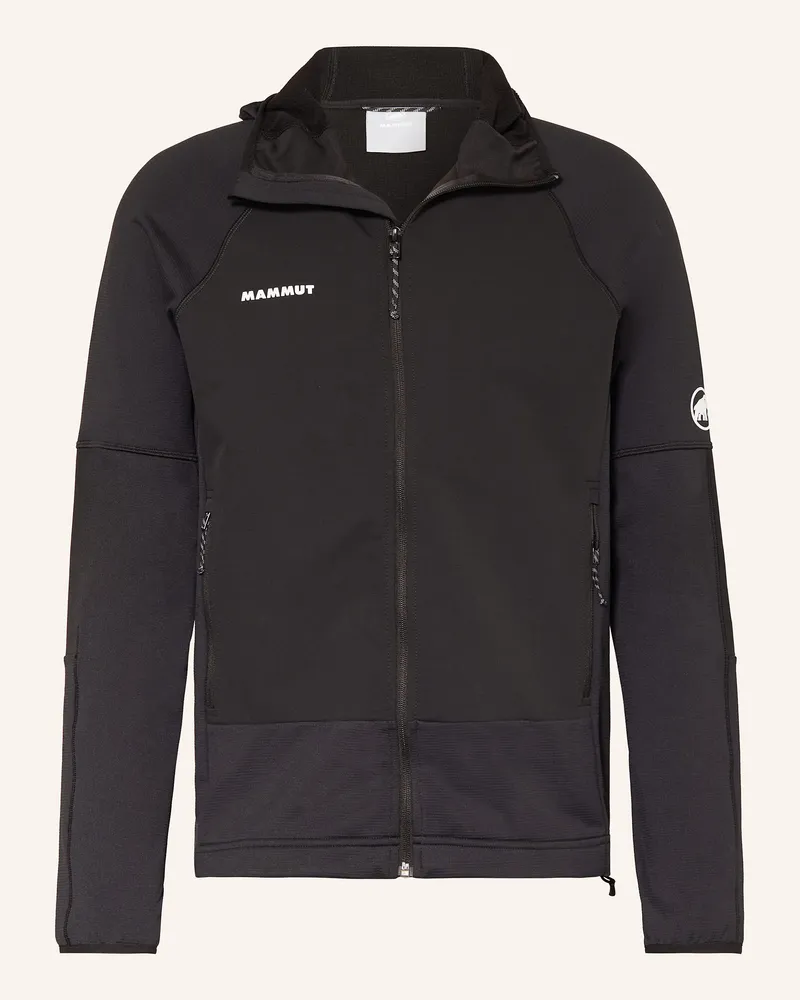 Mammut Midlayer-Jacke Massone Ml Hooded schwarz Schwarz
