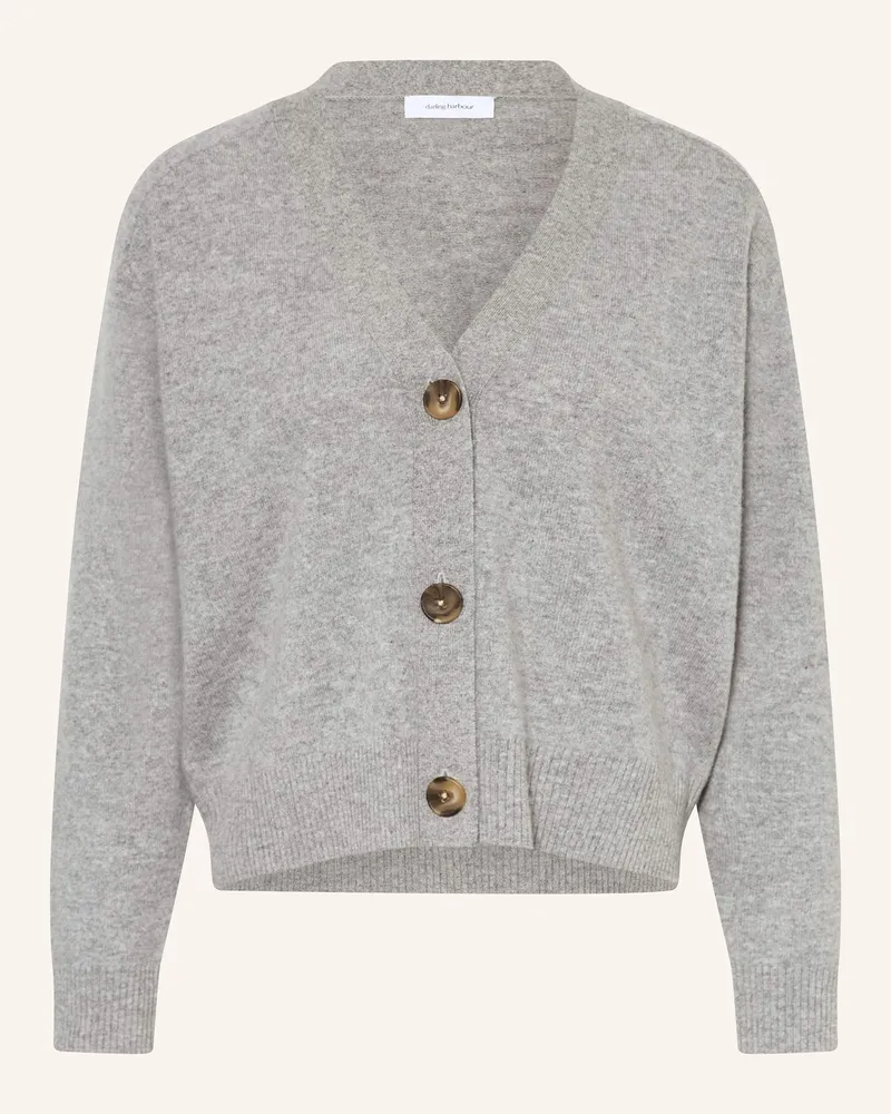 Darling Harbour Strickjacke aus Cashmere Grau