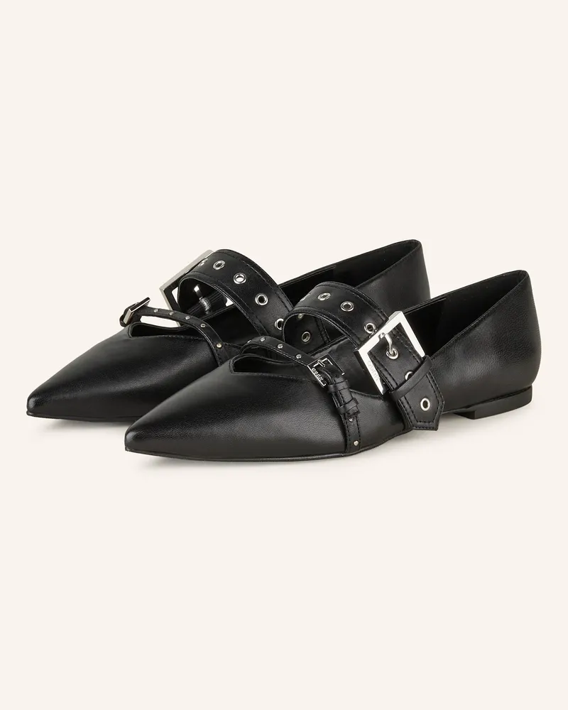 HUGO BOSS Ballerinas MARIDIA Schwarz