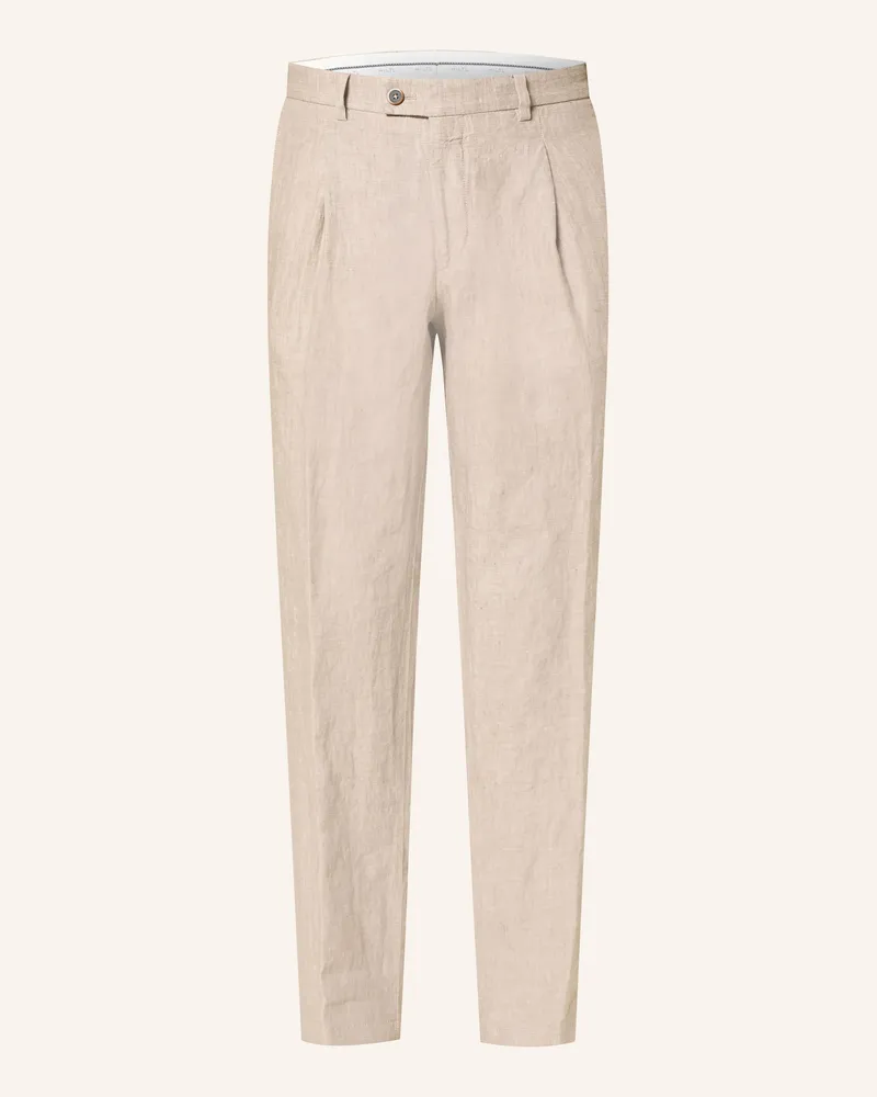 Hiltl Leinenchino Primo Regular Fit beige Beige