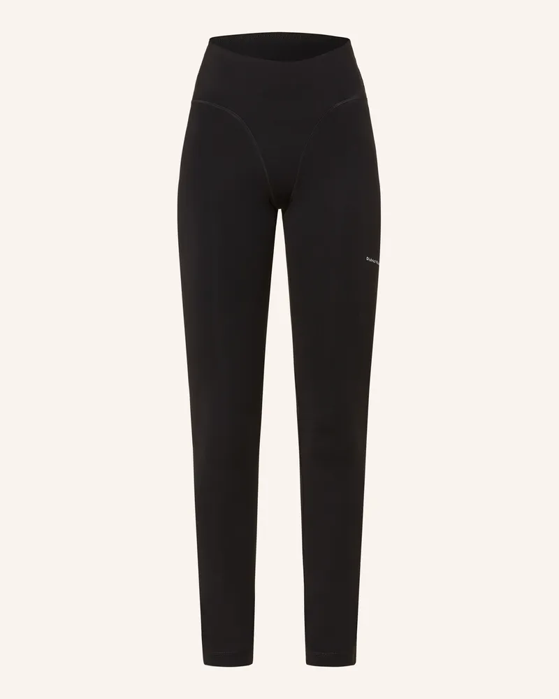 District Vision Tights Studio Long schwarz Schwarz