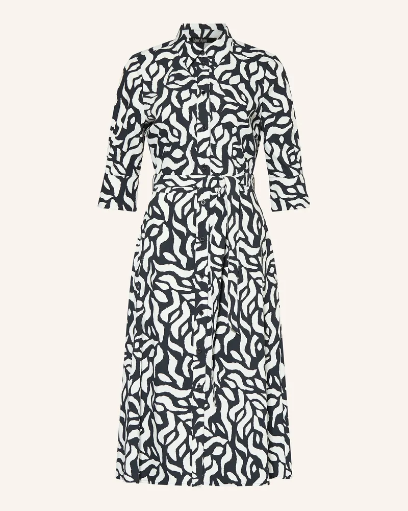 MARC AUREL Hemdblusenkleid mit 3/4-Arm Weiss