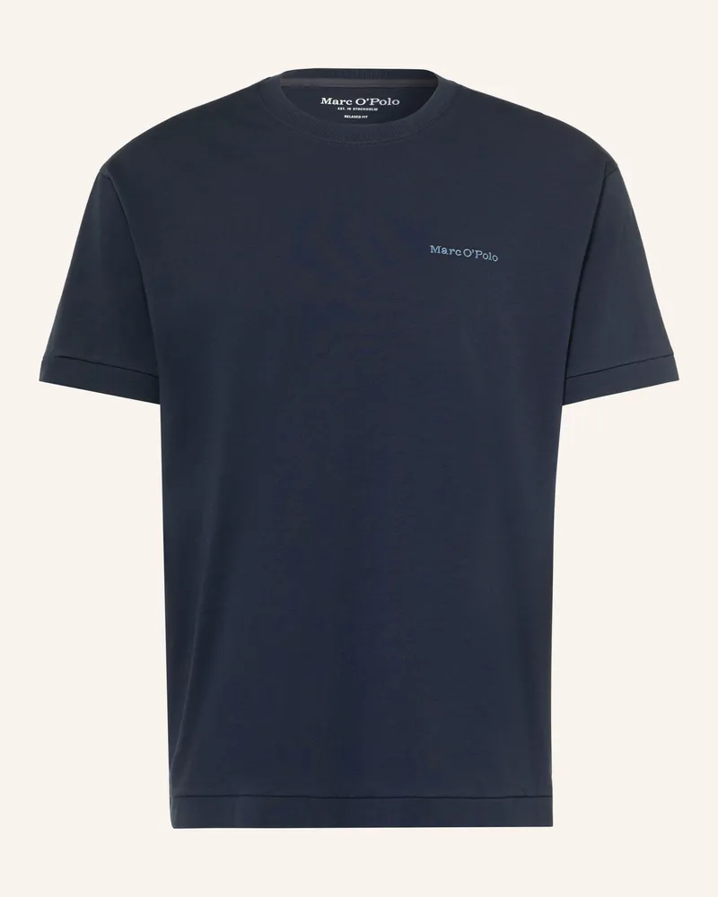 Marc O'Polo T-Shirt blau Dunkelblau