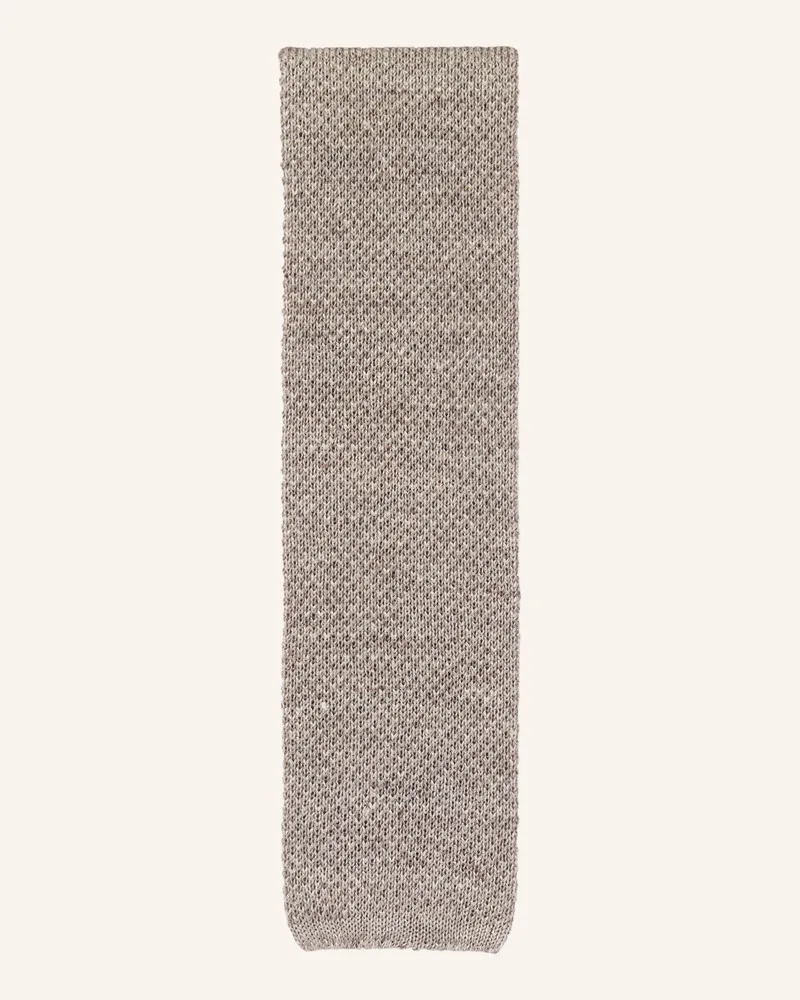 HUGO BOSS Krawatte beige Beige