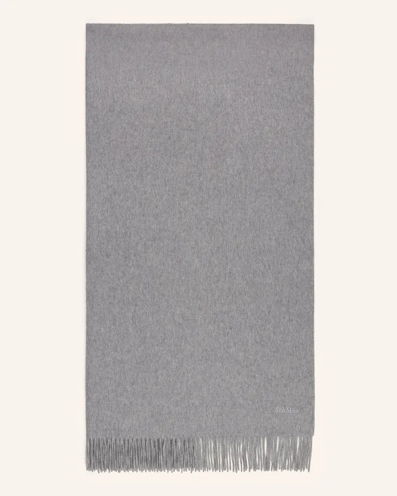 Max Mara Cashmere-Schal Baci grau Grau