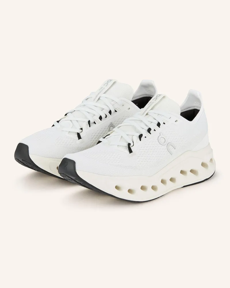 ON Laufschuhe Cloudsurfer Max weiss Weiss