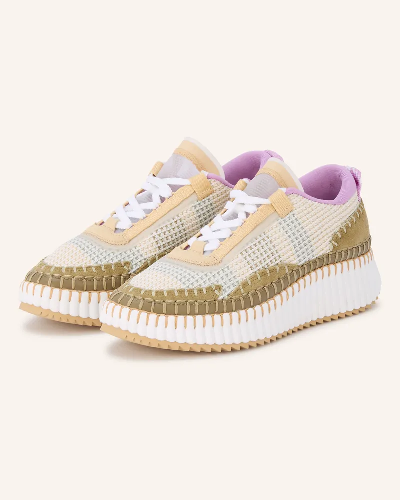 Chloé Sneaker Nama gruen 38a
