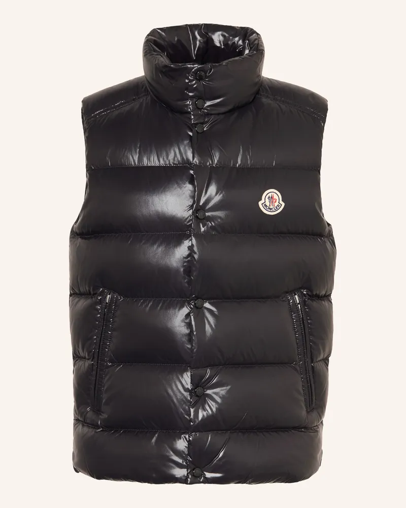 Moncler Daunenweste schwarz Schwarz