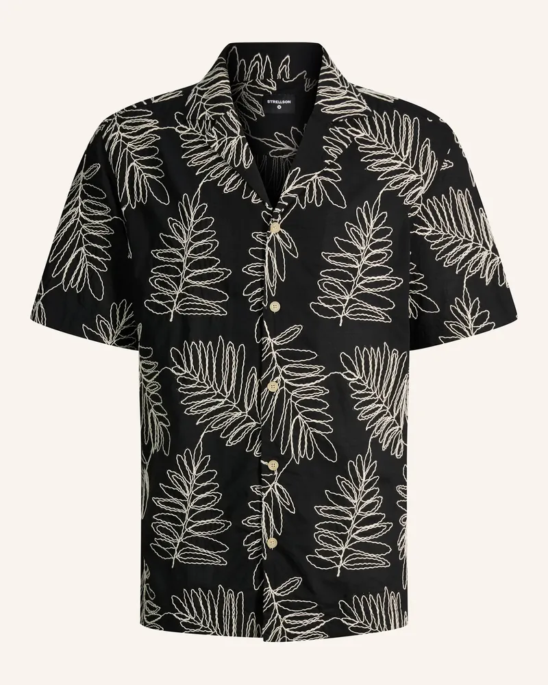 Strellson Kurzarm-Hemd CLINT Schwarz