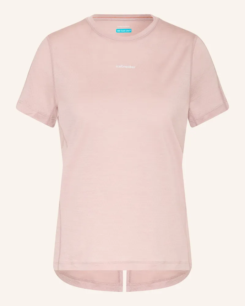 Icebreaker T-Shirt 125 Cool-Lite™ Speed Mit Merinowolle rosa Rosé