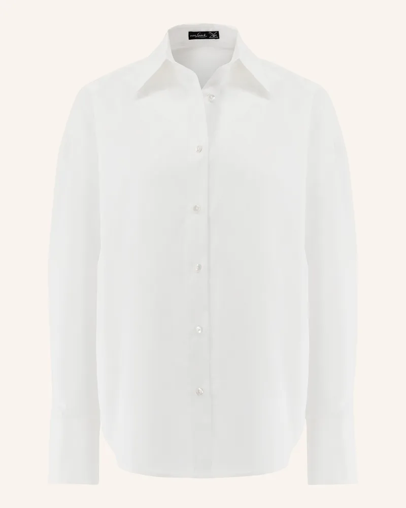 van Laack Bluse Modern Fit Weiss