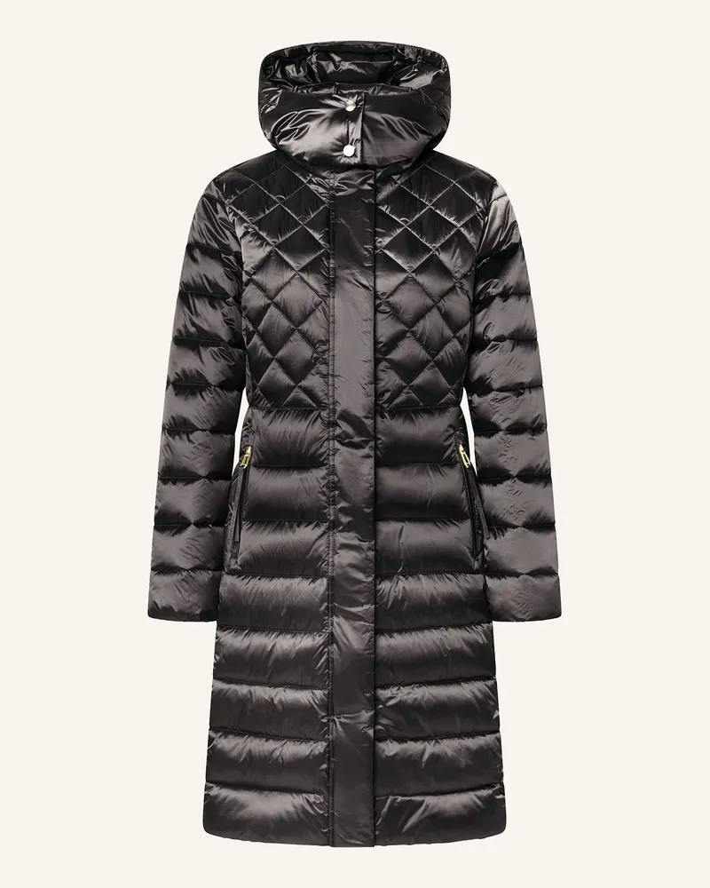 JOOP! Steppmantel CONSTANCE mit abnehmbarer Kapuze Schwarz