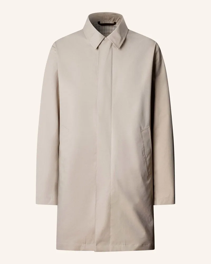 Hackett Stehkragenmantel Sloane Mac beige Beige
