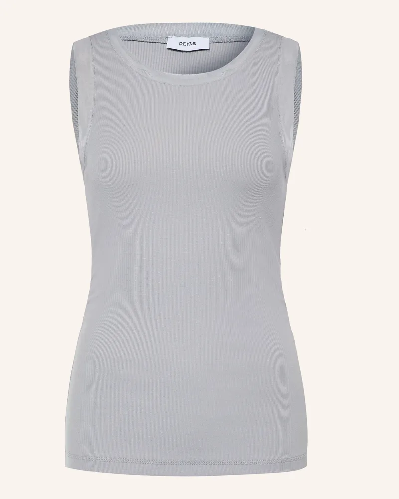 Reiss Top Trinny grau Hellgrau