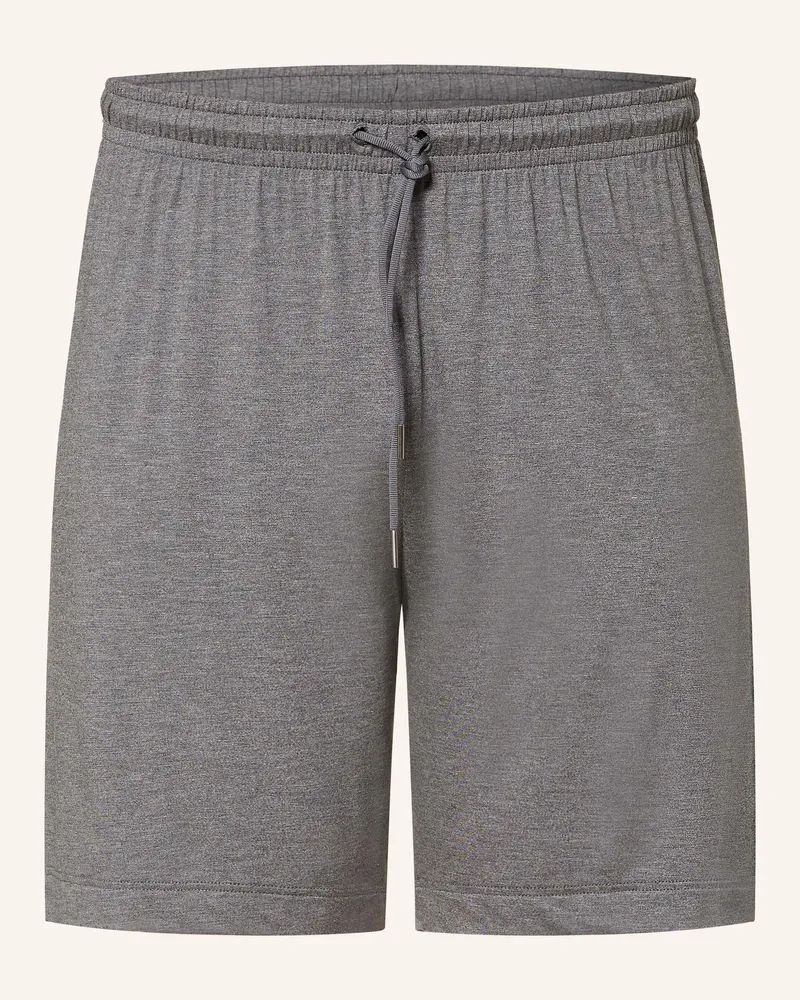 Mey Schlafshorts Serie Jefferson grau Grau