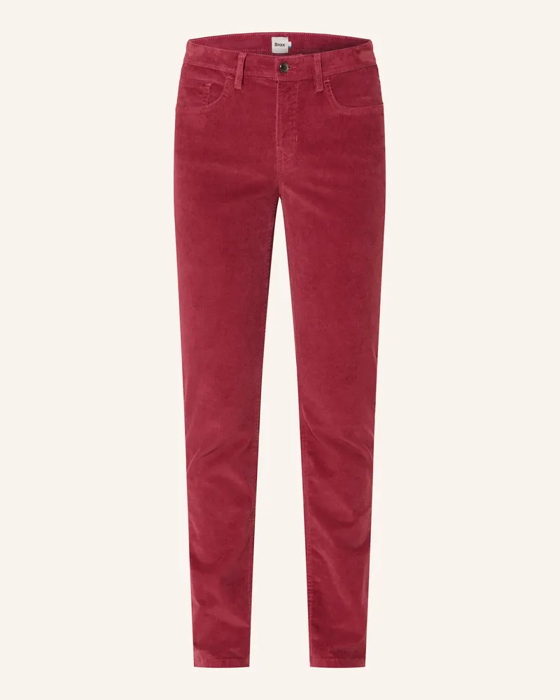 Brax Cordhose MARY Dunkelrot