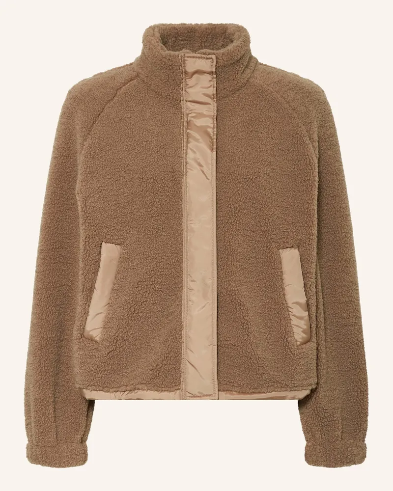 Samsøe & Samsøe Teddyfell-Jacke SAFROST Beige