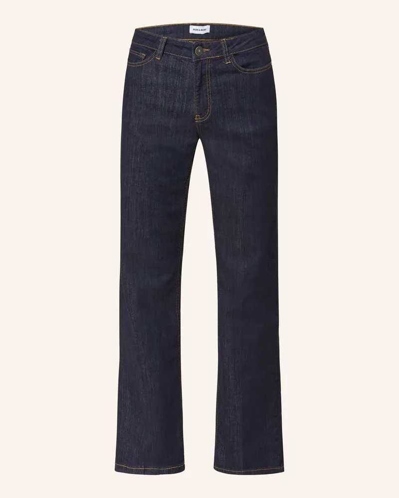 More & More Wide Leg Jeans blau 0970