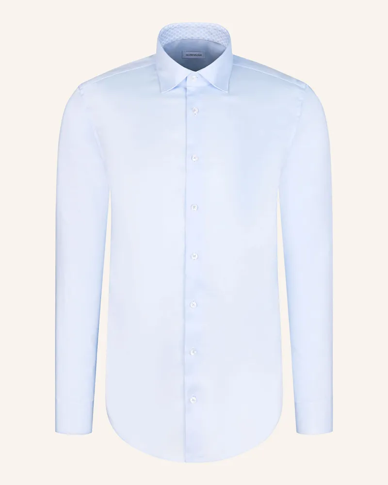 Seidensticker Hemd Shaped Fit blau Hellblau