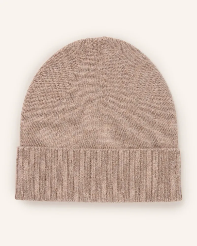 Darling Harbour Cashmere-Mütze braun Greige