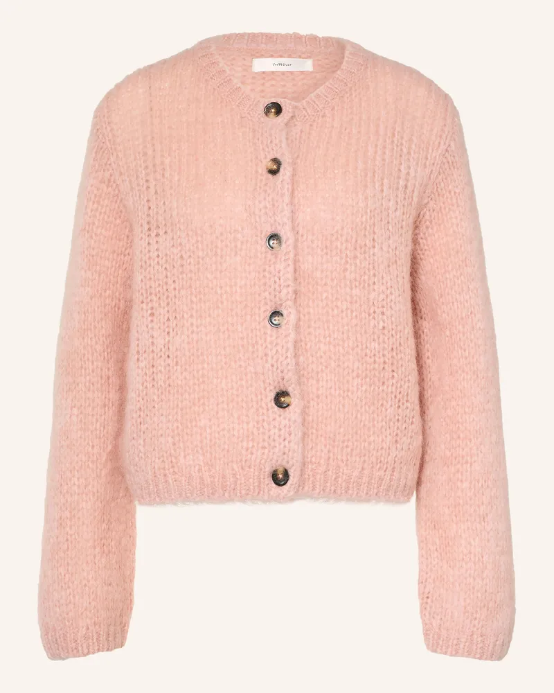 InWear Strickjacke Jetraiw Aus Mohair rosa Rosa