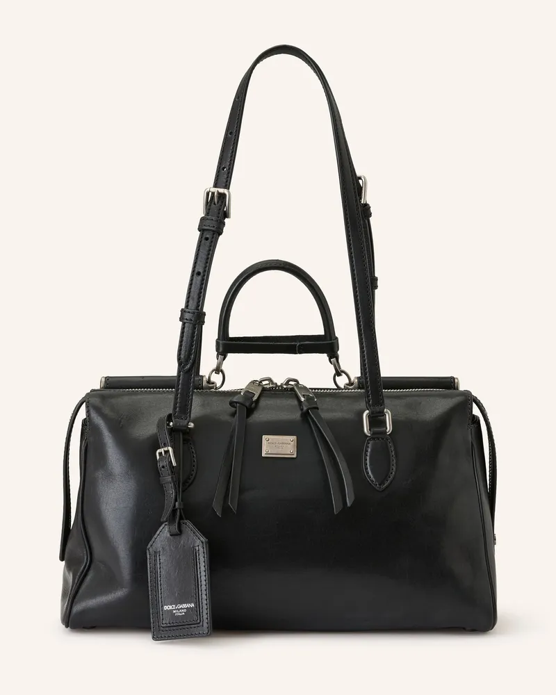 Dolce & Gabbana Schultertasche VITTORIA Schwarz
