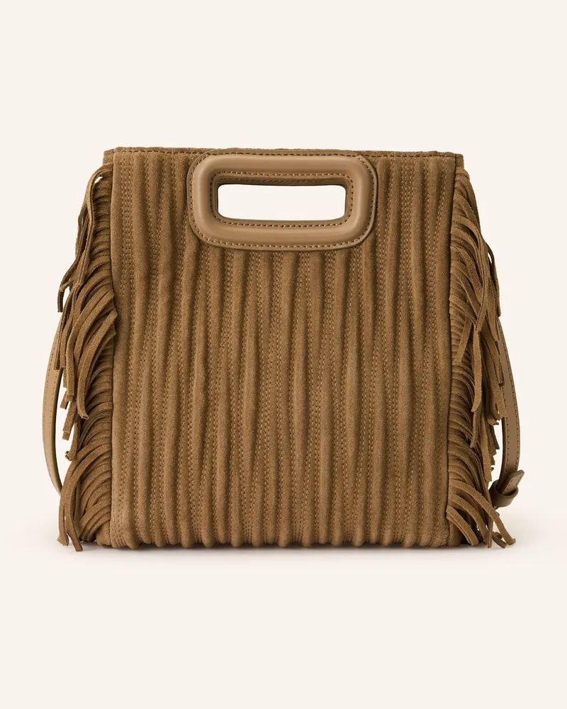 Maje Handtasche Camel