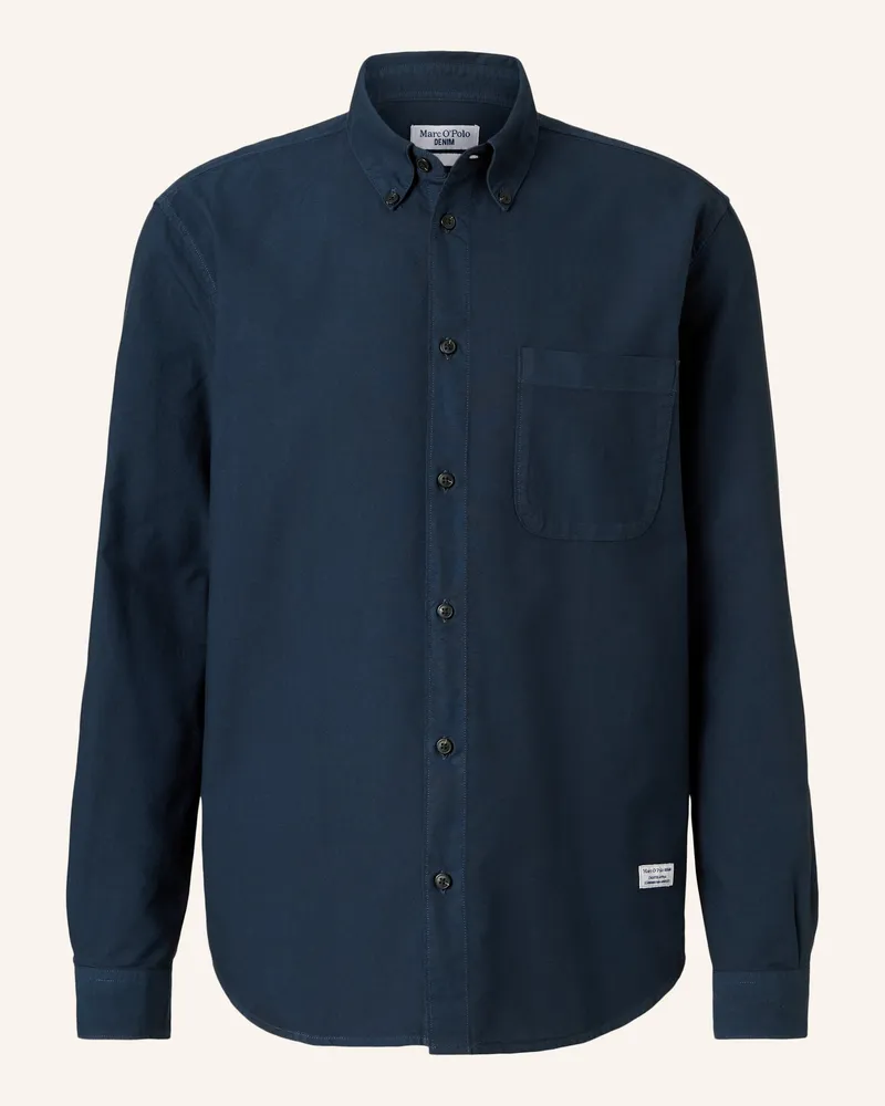 Marc O'Polo Hemd blau Dunkelblau