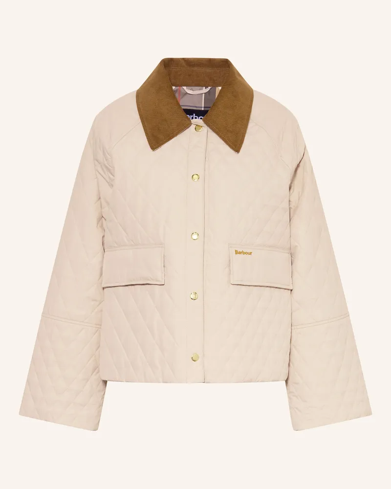 Barbour Steppjacke Kirby beige Ecru