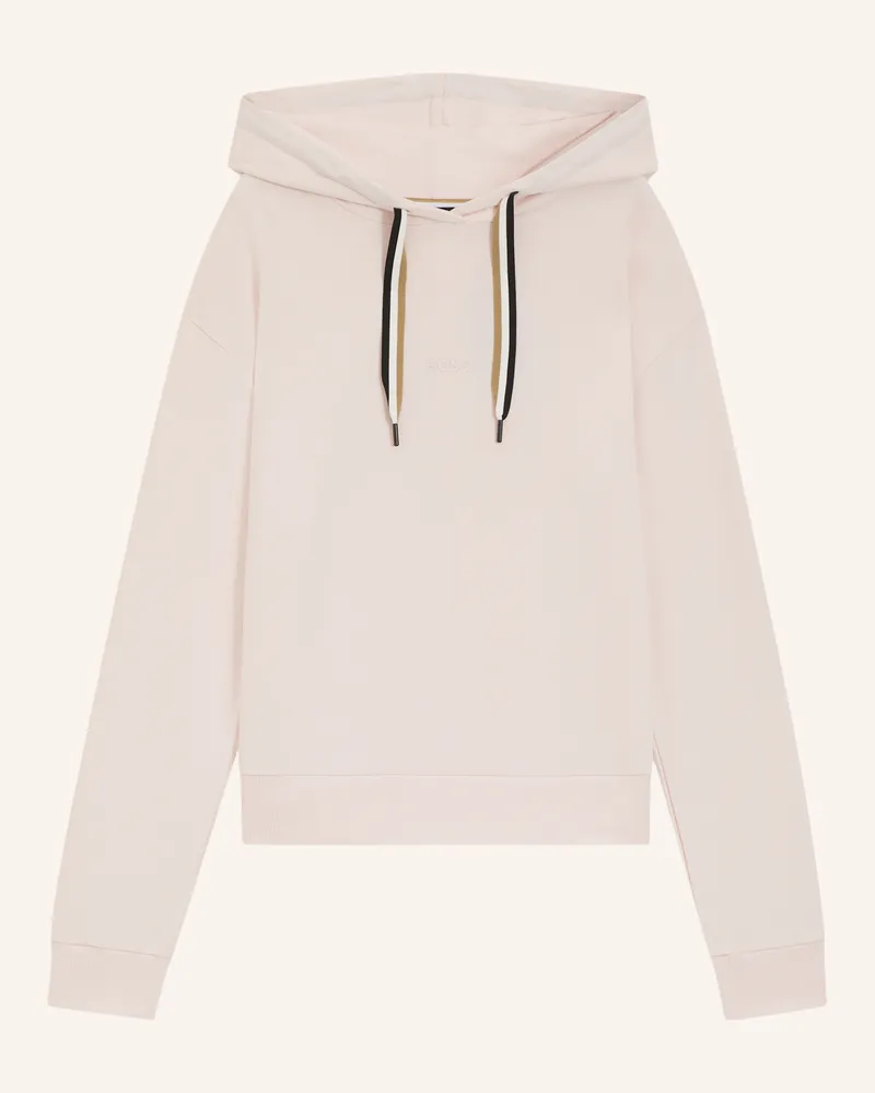 HUGO BOSS Lounge-Hoodie Stripe pink Hellrosa