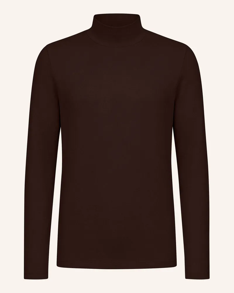 KIEFERMANN Kiefermann Herren Sweatshirt Aus Baumwolle-Modal Janken braun Dunkelbraun