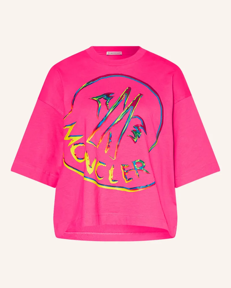 Moncler Oversized-Shirt Pink