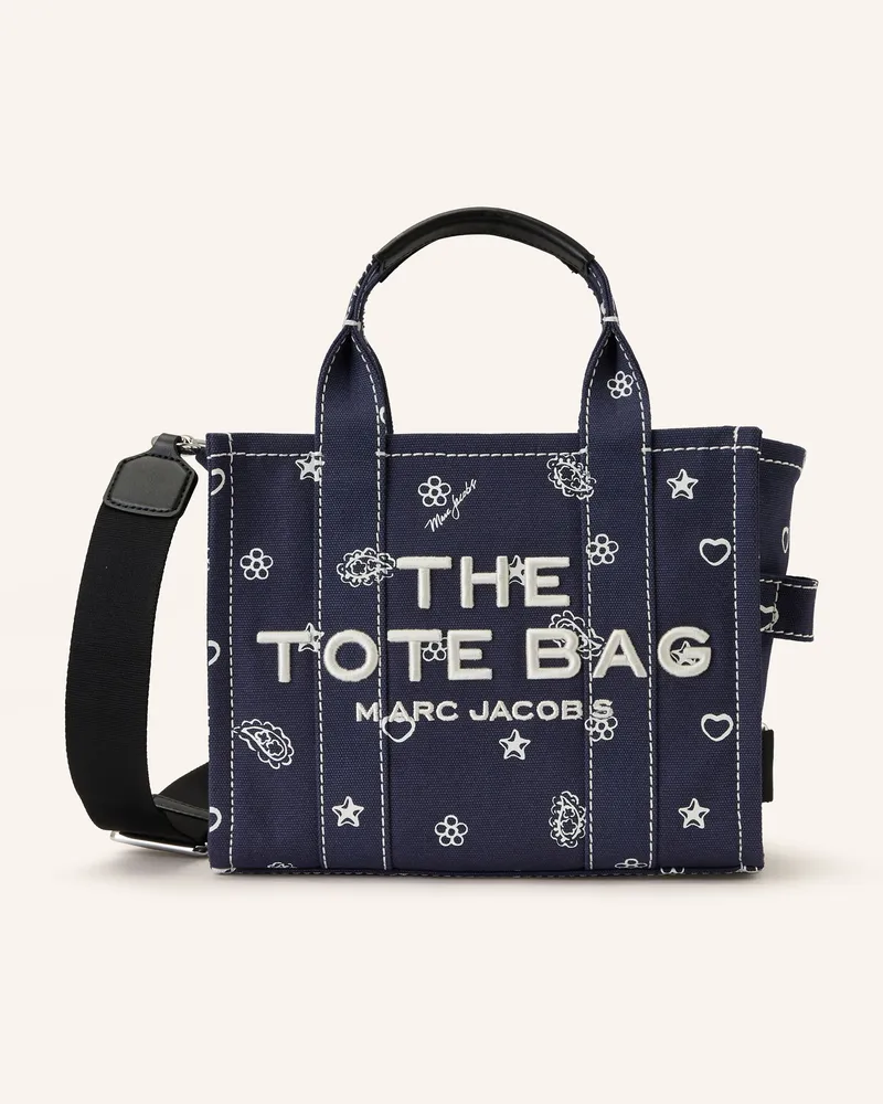 Marc Jacobs Handtasche THE BANDANA CANVAS SMALL Dunkelblau