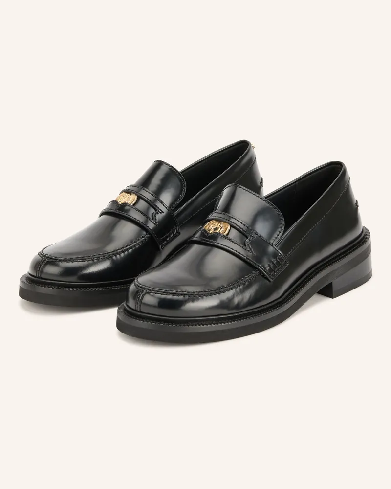 Maje Penny-Loafer schwarz Schwarz
