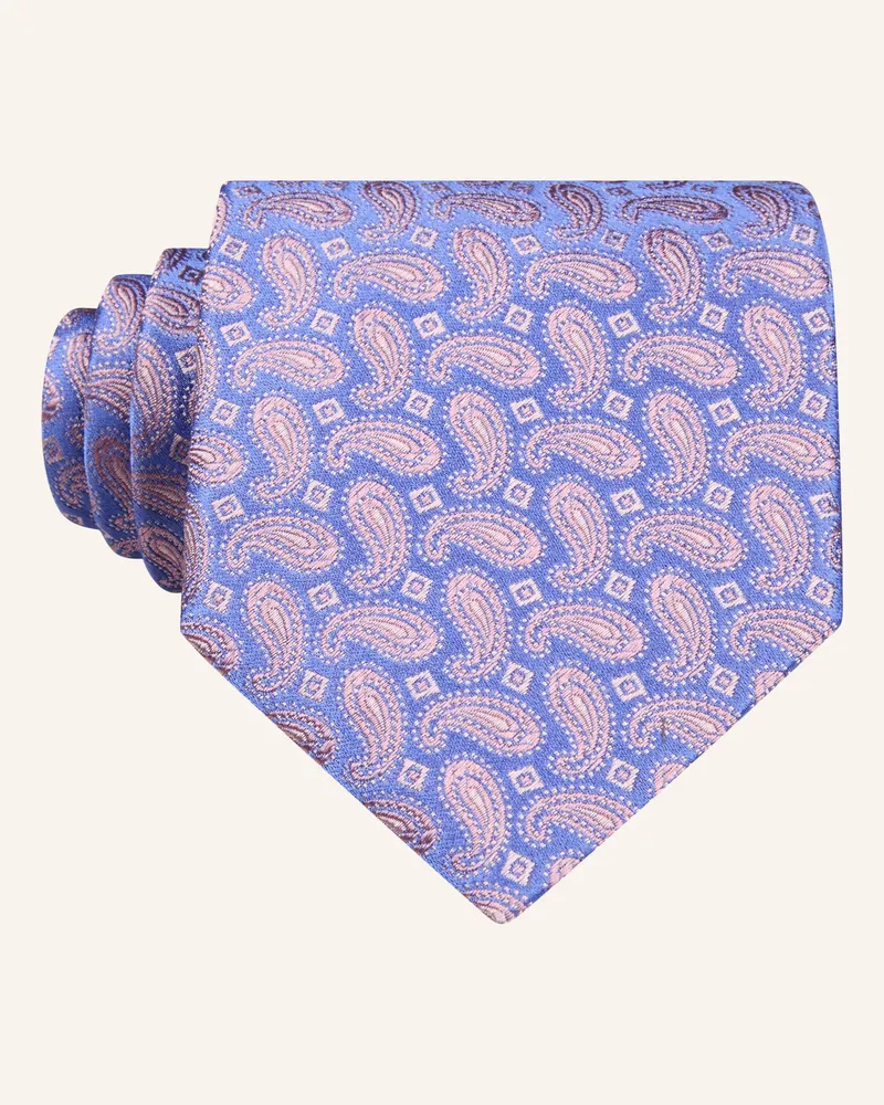 Blick Krawatte Albert pink Blau