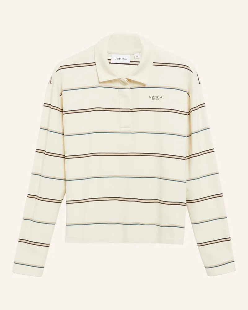 COMMA T-Shirt beige Creme