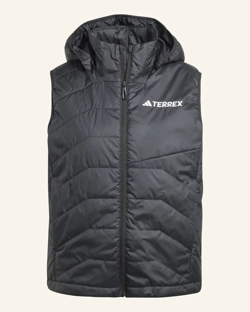 adidas TERREX MULTI CLIMAWARM INSULATED HOODED WESTE Schwarz