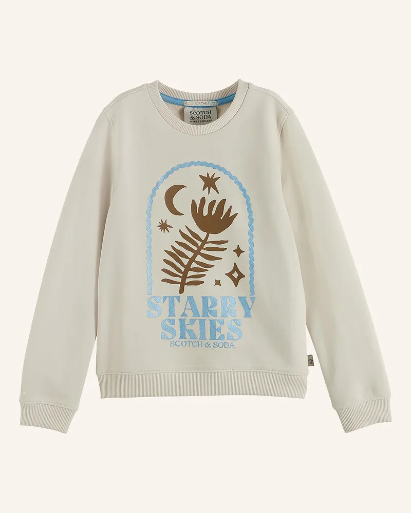 Scotch&Soda Sweatshirt beige Creme