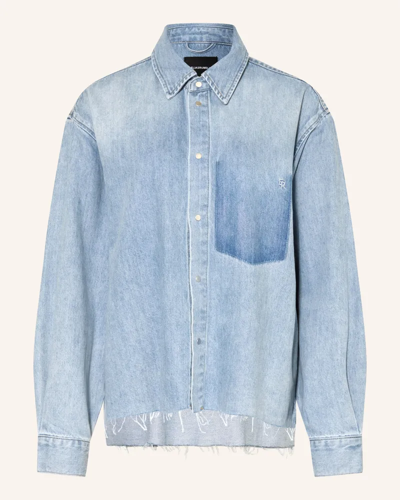 Elias Rumelis Jeansbluse Briar blau Hellblau