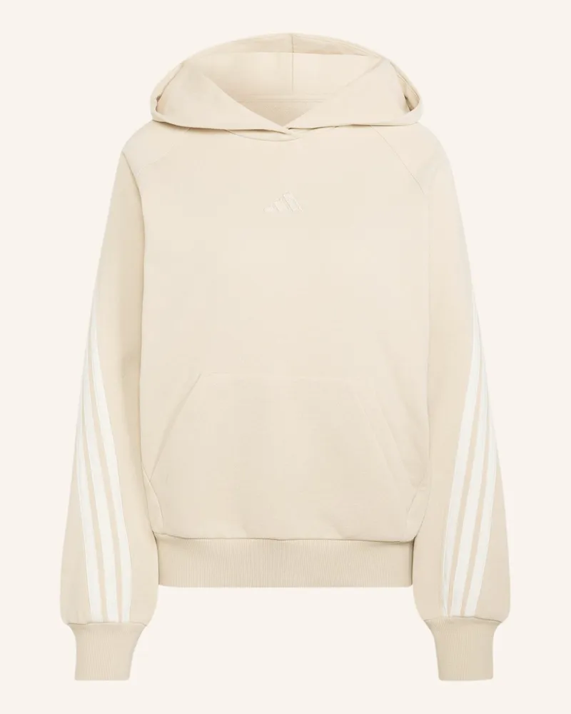 adidas Adidas Kit 3-Streifen Hoodie beige Beige