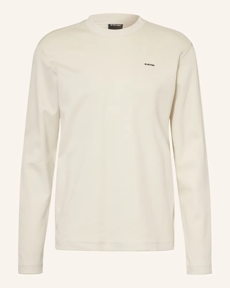 G-STAR RAW Longsleeve weiss Beige
