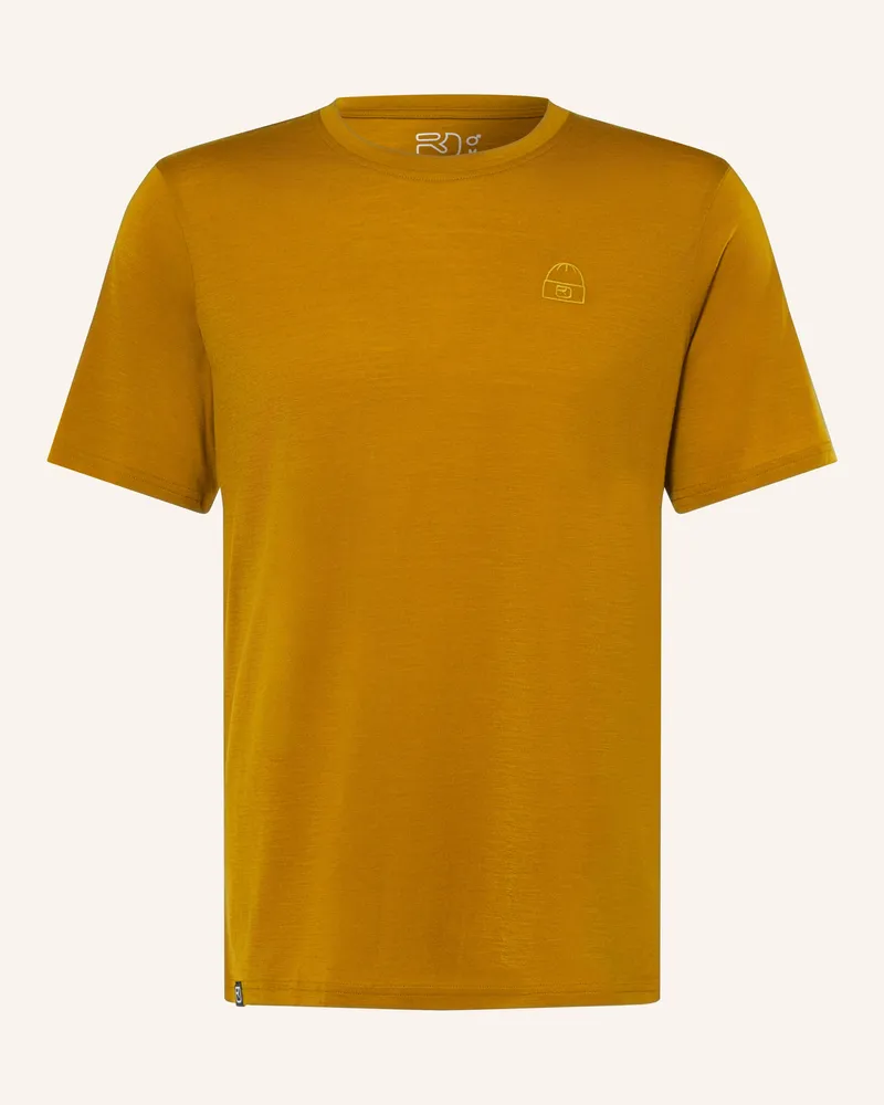 Ortovox T-Shirt Cool Beanie gelb Camel